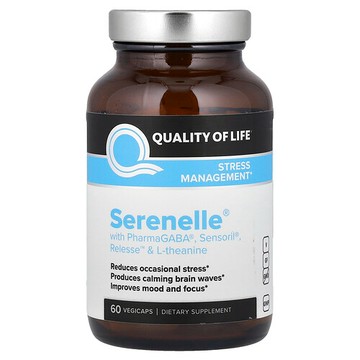 Quality of Life, Serenelle壓力緩解膠囊，60粒