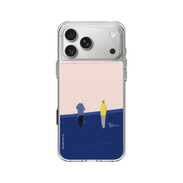 iPhone 17 Pro Max Clear Case（相機按鈕） 透明 - Taku Bannai 坂内拓 - Focus｜並肩的距離