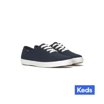 Keds CHAMPION MINI DAISY EYELET迷你雛菊棉質蕾絲休閒鞋 WF68967