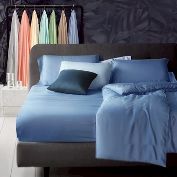 A-nice 雅妮詩 100%天絲 60支信封枕套  輕柔舒適  透氣排濕  顏色鮮艷  48 x 75cm  藍綠色