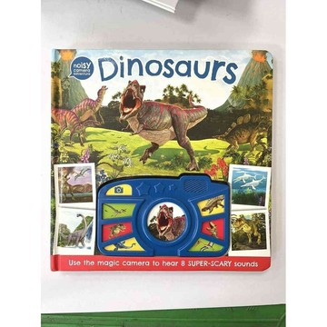 【雷根360免運】【送贈品】繪本 Noisy Camera：Dinosaurs  #七成新【P-AU1227】