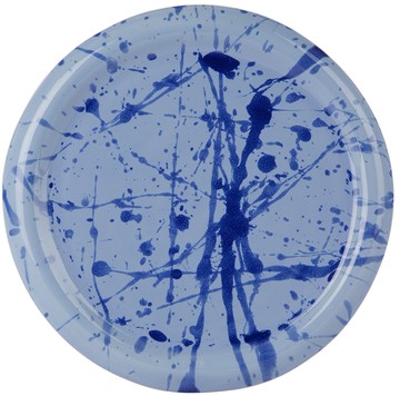 BOMBAC 蓝色 Splatter 餐盘