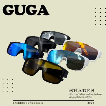 【GUGA】偏光套鏡 競技雪鏡造型款 全方位防護 高遮光性 日常運動輕鬆駕馭 TRJ1346