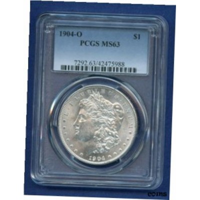 アンティークコイン コイン 金貨 銀貨 O PCGS MS63 Morgan Silver