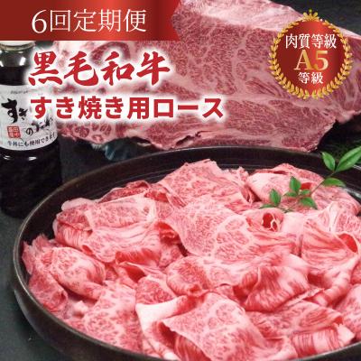 ふるさと納税 天草市 黒毛和牛 A5ロース すき焼き切り落とし500g たれ付_S001-020-T06A