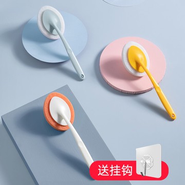 浴室墻面瓷磚清潔刷家用刷浴室刷子長柄無死角浴缸刷玻璃清潔刷子