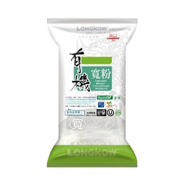龍口 有機寬粉175公克/包