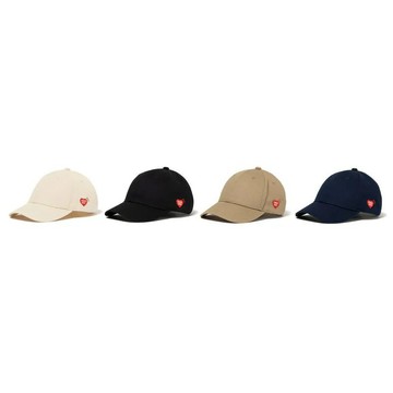 AirRoom 正品 2026SS HUMAN MADE HEART BADGE 6PANEL CAP 帽子 棒球帽