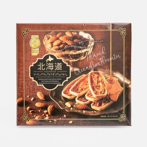 日本丸三北海道杏仁焦糖味脆餅禮盒150g