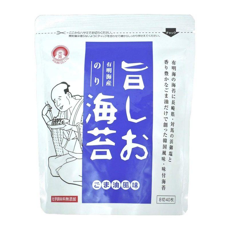 光海 旨しお海苔ごま油風味 10袋