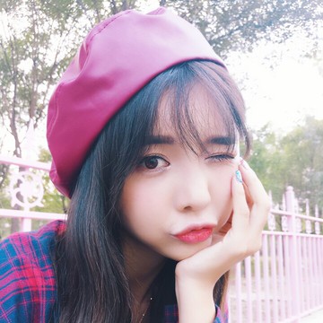 韓國單色皮質南瓜帽秋冬季復古光板貝雷帽八角帽畫家帽子女潮1入