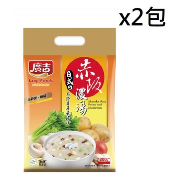 【廣吉】 赤阪濃湯-馬鈴薯蘑菇200g x 2包