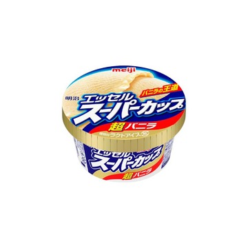 [家速配]明治超級杯冰淇淋香草風味