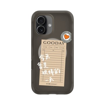 iPhone 17 AirX 本質黑 - 好日曆 GOODAY (星期安有限公司) - 好日子筆記(白字款)