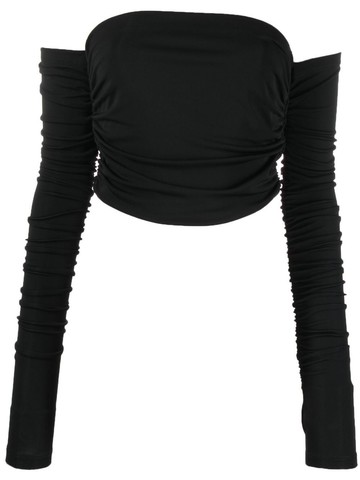 The Andamane `Linda Top` Off-The-Shoulder Draped Top