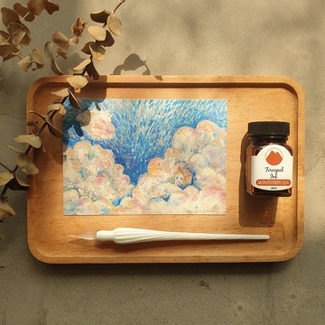 心靈 祝福 明信片 與你同在