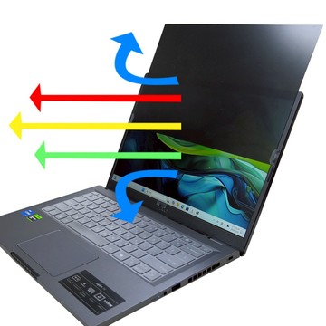 【Ezstick】ACER Aspire 14 A14-51 A14-51GM 防藍光 防眩光 防窺膜 防窺片