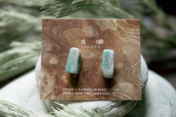 CRACK | 礦物系耳環 |  EARRINGS