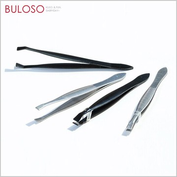 不銹鋼眉夾鑷子　修眉夾 除毛夾 拔眉毛 不鏽鋼 眉毛（可挑色 款）【A408824】【不囉唆】