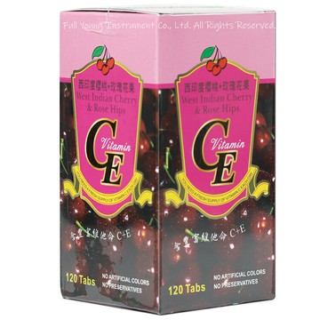 【醫康生活家】西印度櫻桃玫瑰果實C+E (120粒裝)