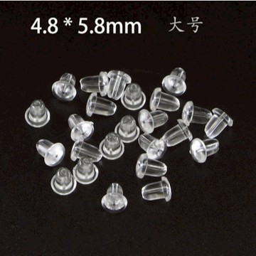 耳堵 200入大包裝 耳塞 耳環配件 飾品配件 耳環 耳塞 耳環收納 耳環卡 透明耳堵 耳扣 大包裝 耳堵 耳環專用扣