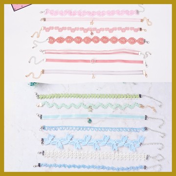 森係小清新軟妹風貝殻吊墜頸鏈 choker鎖骨鏈項鏈女