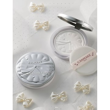 新品現貨✨ 質感銀色！日本 canmake春季限定 蜜粉餅 控油定妝