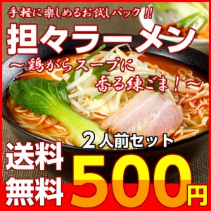 坦々麺 ねりごま ピリ辛 担担ラーメン ラー醤 濃厚 煉り胡麻 香る 担々麺 スープ お取り寄せ お試し 2人前 セット ポイント消化 500円