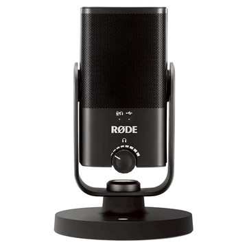 RODE 台灣公司貨 Mini 有線輕巧版錄音室等級麥克風  黑色  NT-USB Mini