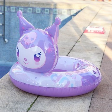 🎀biubiu童裝🎀泳圈兒童加厚救生圈充氣浮圈腋下防側翻坐圈游泳圈寶寶卡通游泳圈