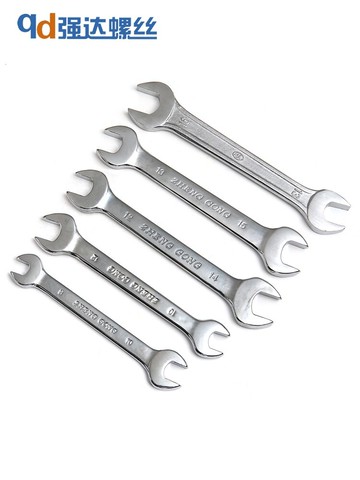 M8M10M12M14M17M19M22M24M27M30M32兩用開口扳手雙頭單扳手。