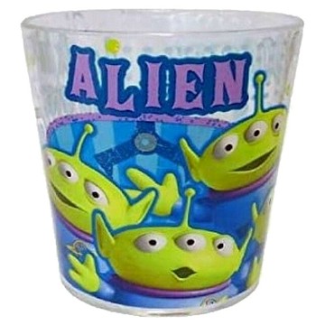Disney 迪士尼玩具總動員塑膠水杯  280ml  耐熱80℃  三眼怪  1個