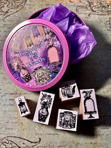 Enchanted Tea in the Woods 印章全套收藏禮盒