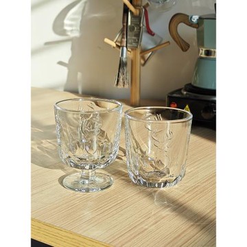 法國進口LA ROCHERE小鹿耐熱紅酒杯家用透明玻璃杯煮紅酒高腳杯子