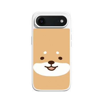 iPhone Air SolidX 白 - 柴語錄 Shiba Says - 廢柴大臉(直)