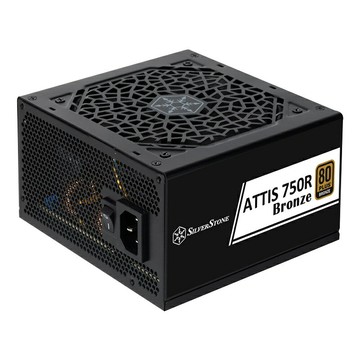 SilverStone 銀欣 Attis 750 Bronze 750W 80 PLUS 銅牌ATX 3.1 電源/SST-AT750R-BF