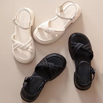 【LN】現+預 百搭仙女厚底優雅女涼鞋