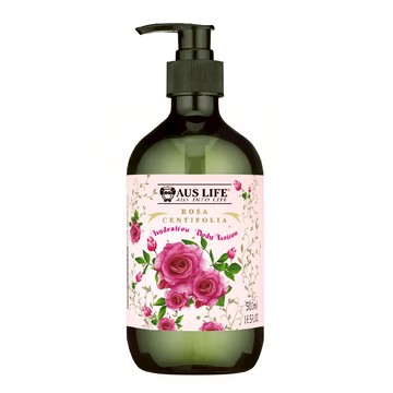 AUS LIFE 澳思萊 玫瑰嫩膚身體乳 500ml 滋潤保濕 玫瑰香氛 全身適用  1瓶