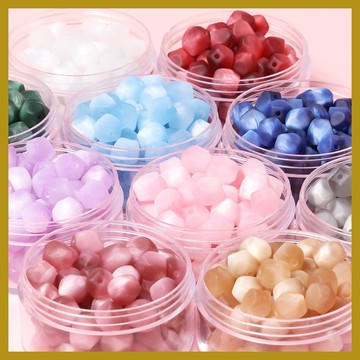 夢幻星空流沙亞克力石串珠 diy手串 耳飾髮飾手工材料 飾品配件 串珠 串珠材料 串珠材料包 珠珠材料