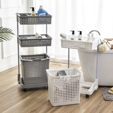 衣物簍收納筐浴室置物架臟衣籃衛生間洗衣桶家用臟衣服