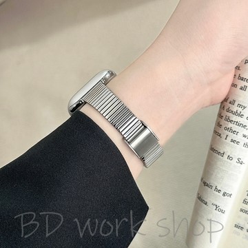 細竹節金屬錶帶 適用 Apple Watch 蘋果手錶錶帶 S11 S10/9/8/7 SE3 Ultra 49mm