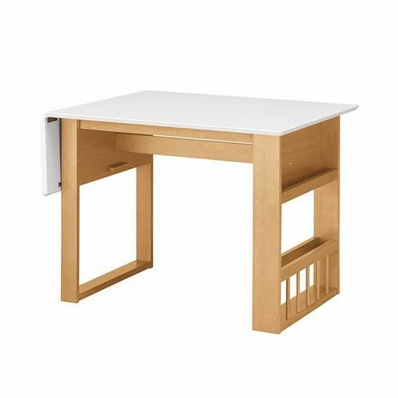 ニトリ】伸長式ダイニングテーブル (ロピア2 LBR) 幅94(伸長時120