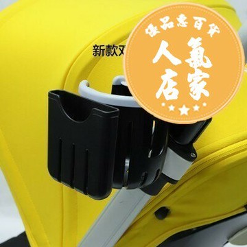 推車杯架 奶瓶架 嬰兒車杯架 嬰兒車杯架推車通用奶瓶水杯托奶茶架手機架溜娃車神器掛鉤昆塔斯