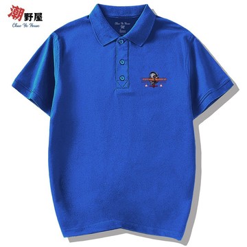 潮野屋 骷髏機兵 POLO衫 短T 衣服 短袖上衣 歐美 潮T 可愛 潮流 街頭 創意 WPS-1034