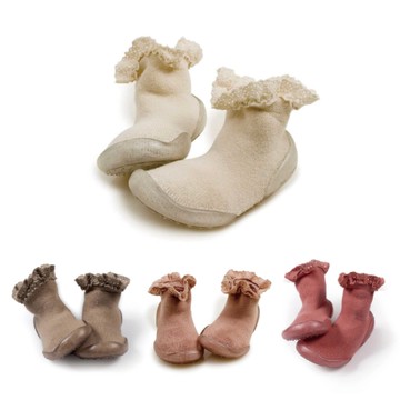 法國 Collegien 手工襪鞋-花邊款(多款可選)(20-25)