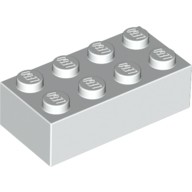 基本磚 2x4 白色 3001