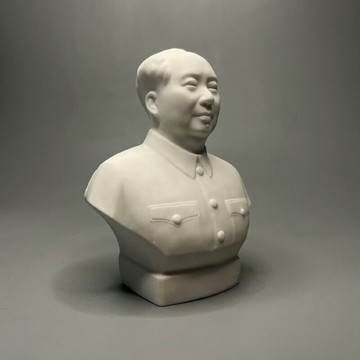 毛主像毛澤東偉人石膏偉人物雕塑毛爺爺家居辦公書房桌面裝飾擺件