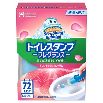 SC Johnson 莊臣 Scrubbing Bubbles 馬桶清潔凝膠 花香  38g  1盒