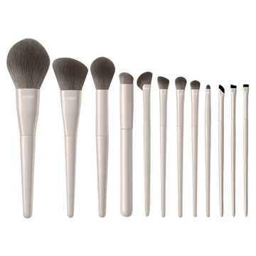 MAANGE 瑪安格 雲瓷化妝刷 12件組  米白色  1組