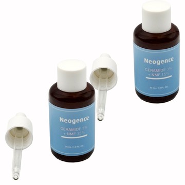 Neogence 霓淨思 3%神經醯胺PLUS精華 強化保濕 增加肌膚彈性 法國燕麥萃取  30ml  2瓶